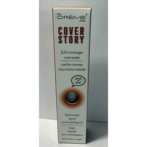 The Crème Shop Cover Story Full Coverage Concealer Deep Lightweight .26 oz